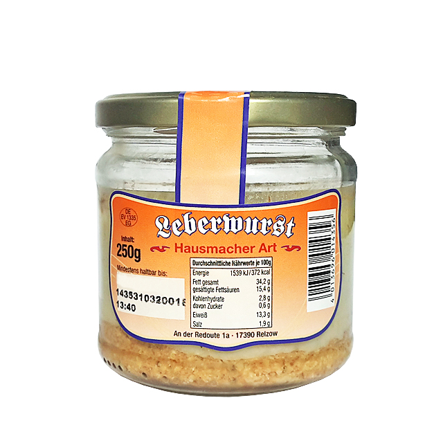 Leberwurst - Anklamer 250g