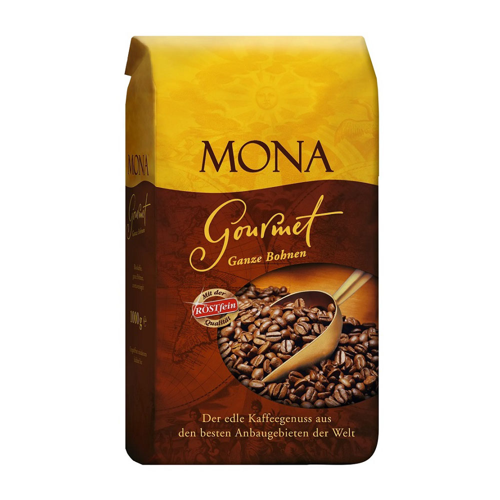 Mona Gourmet Ganze Bohne - 1000g (Röstfein)