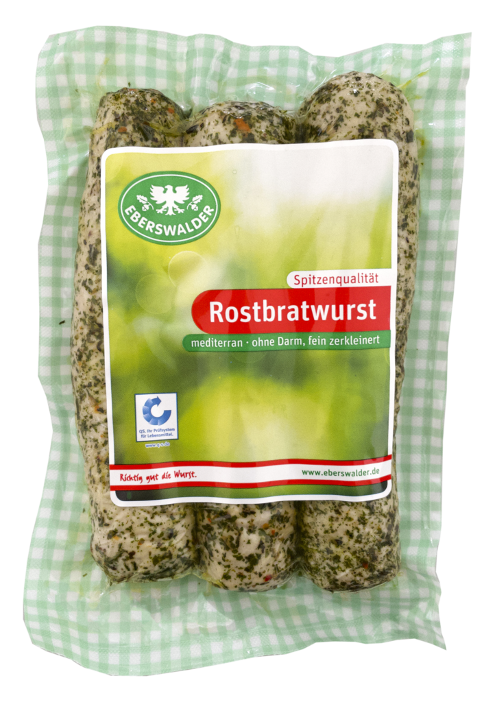  Eberswalder Rostbratwurst ohne Darm - mediterran 300g