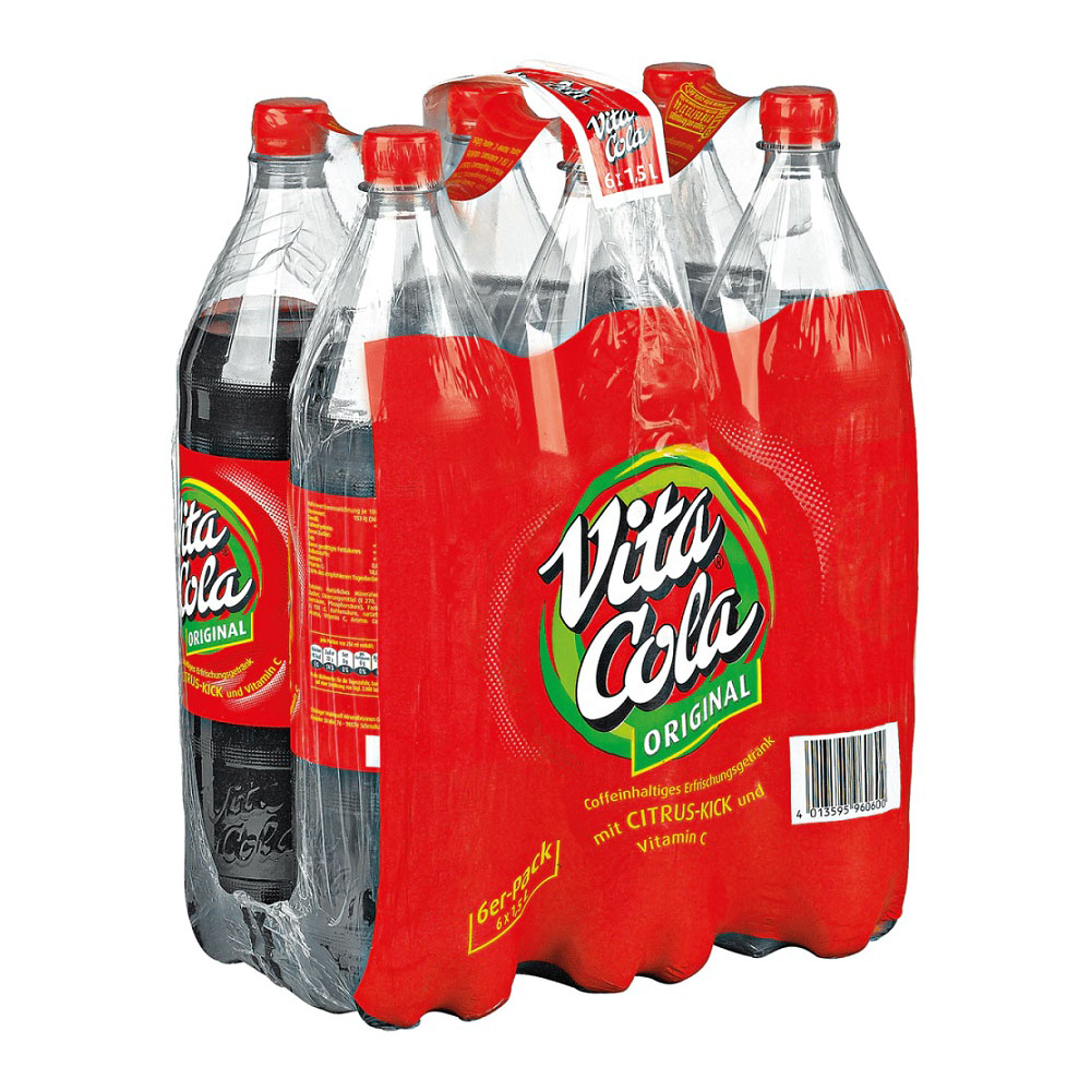 Vita Cola, 6x1,5 Liter PET