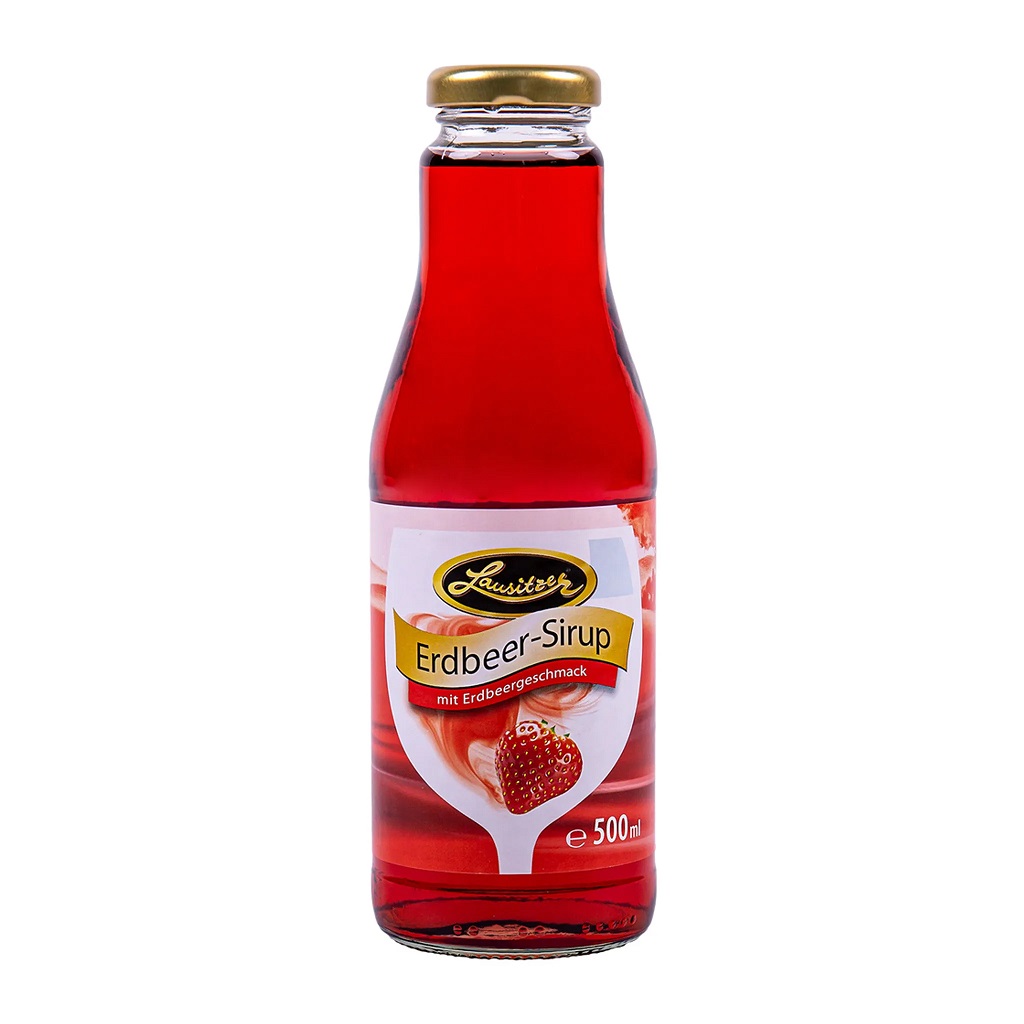 Lausitzer Erdbeer-Sirup