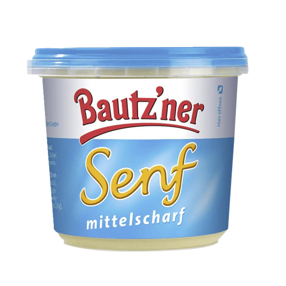 Bautzner Senf mittelscharf, 200ml