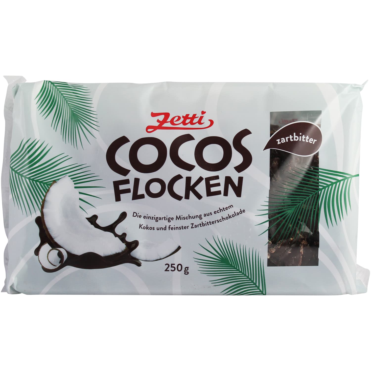 Cocosflocken in Zartbitterschokolade (Zetti)