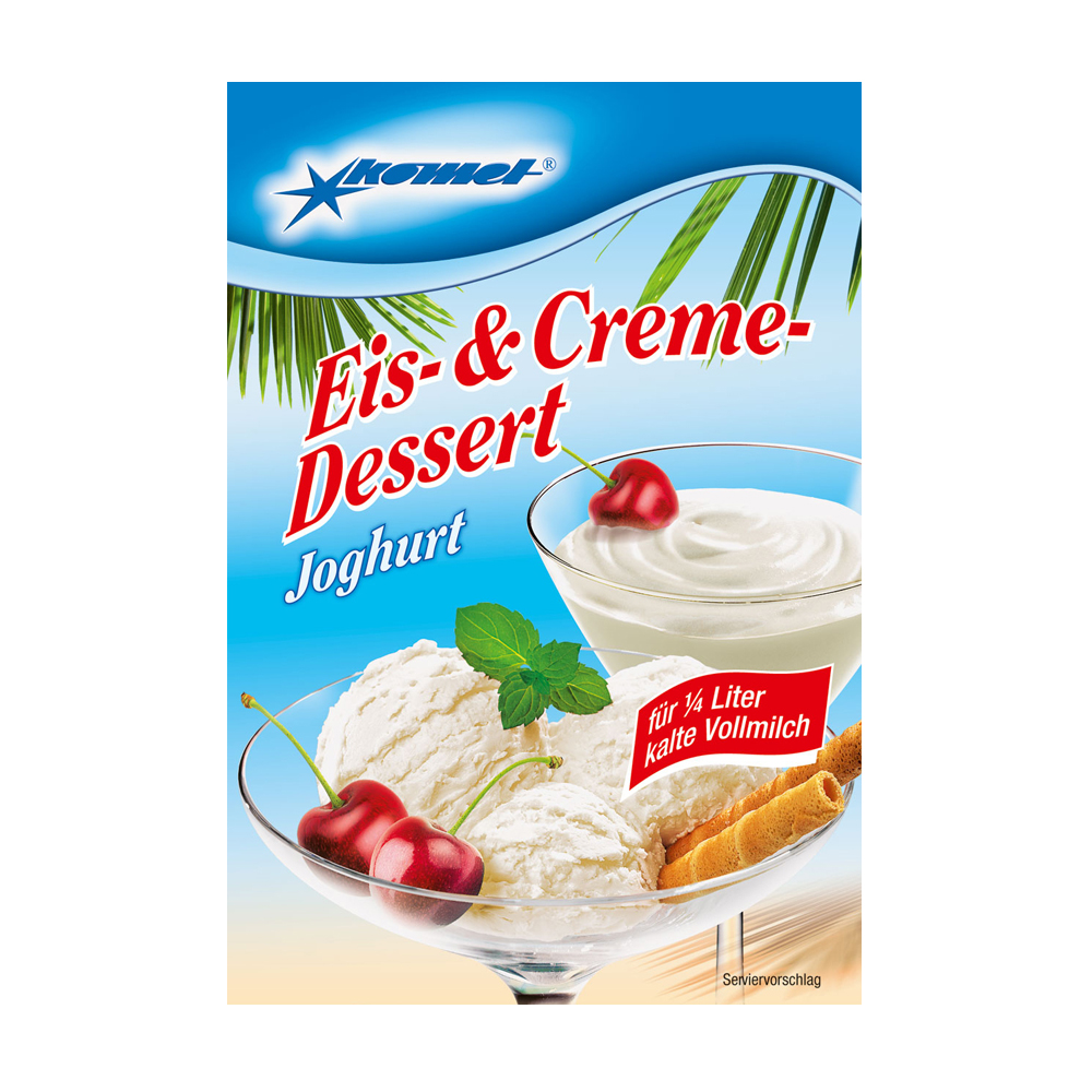 Eis- und Creme Dessert - Joghurt (Komet)
