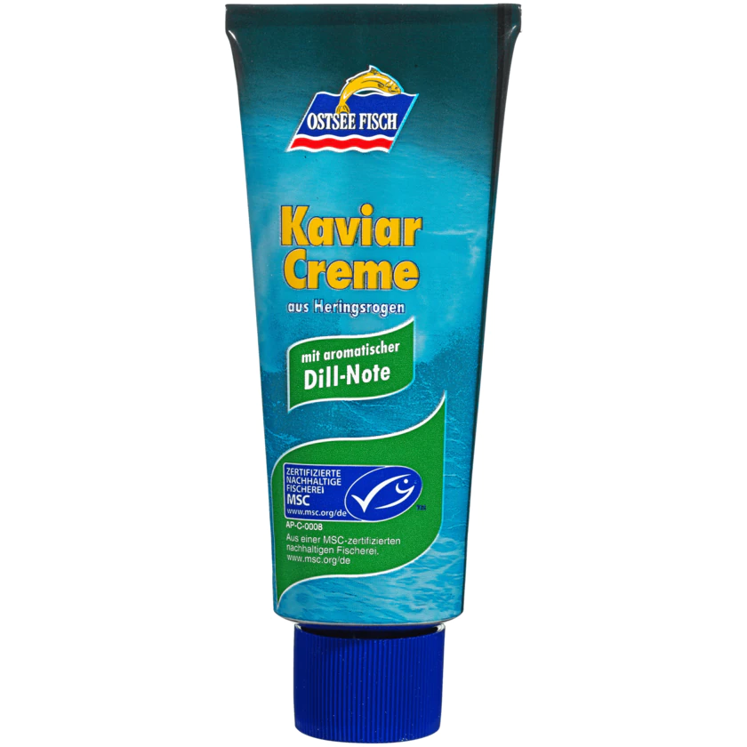 Kaviar Creme - Dill-Note (Ostsee Fisch) 75g Tube