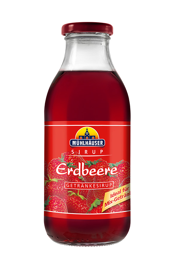 Erdbeere Sirup (Mühlhäuser)