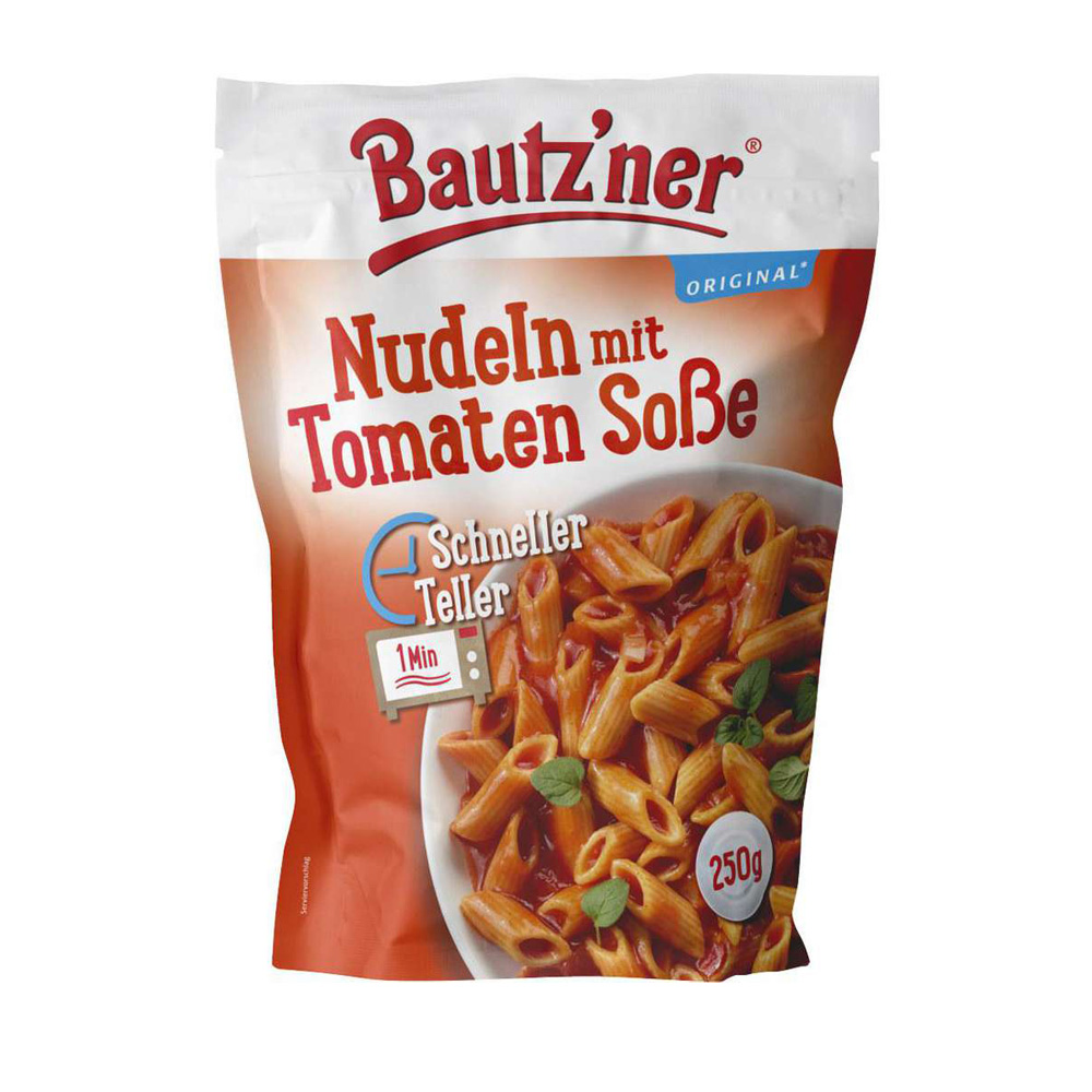 Nudeln mit Tomatensoße, Schneller Teller (Bautzner)